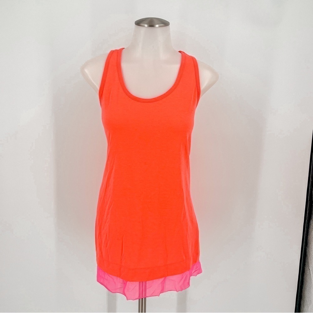 Nanette Lepore Orange Sleeveless top